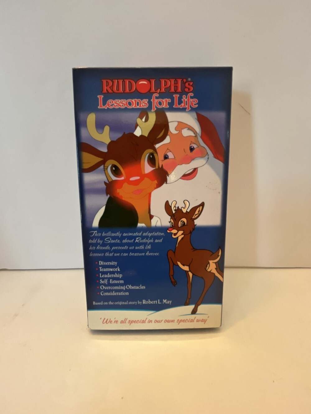 Rudolph's Lessons for Life Montgomery Ward Exclusive VHS Video Cassette